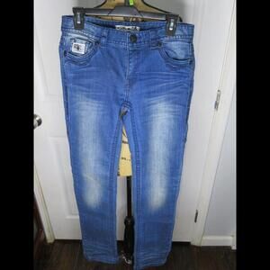 Womens Laguna Beach‎ Crystal Cove Size 28 Straight Leg Jeans Pants Blue